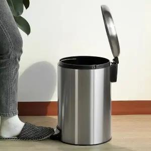 [하프클럽/셀러허브]무소음 쓰레기통 페달휴지통 12L 20L