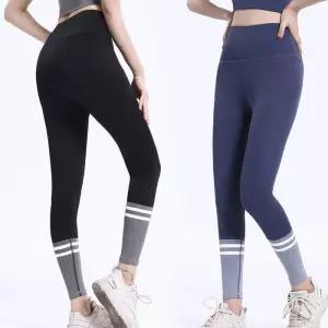 [룽스_62]투톤 디자인 레깅스 여성 요가 필라테스 쫀쫀