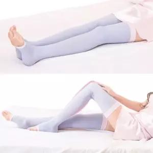 [룽스_62]압박스타킹 다리 잘때 허벅지 빼기 수면 잘때