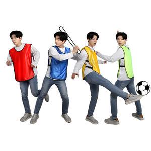 팀조끼 밴드형 축구 티 단체복 체육대회 운동회 팀복