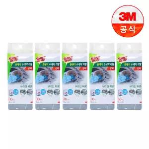 일회용 원데이 수세미 강력 리필150입(찌든때세척용)
