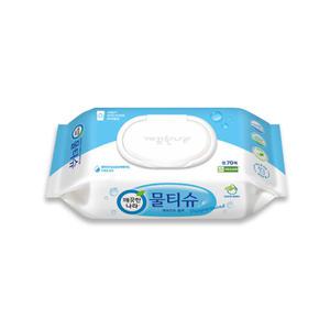 깨끗한나라 물티슈 캡형 70매