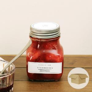 사각 틴캡 250 250g 1박스 30병 잼병 수제청 과일청 유리병