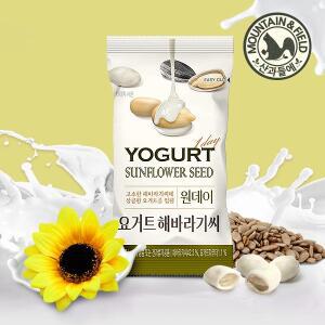 [산과들에] 원데이요거트해바라기씨 20gx50봉 / 해씨 간식