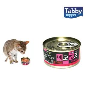 태비 네코벤또 참치+게살 80g x 24개
