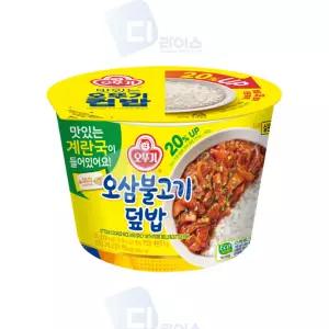 오뚜기 맛있는 오뚜기 컵밥 오삼불고기덮밥 280g 12개