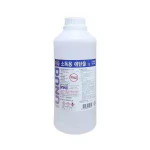 조은 다나 소독용에탄올 알콜 83% 1L 1통/소독/살균