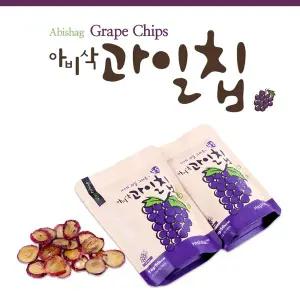 [자연애]아비삭 과일칩 포도맛 x 5봉