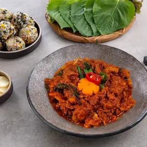 클릭 막꿔스 양념 오돌뼈 400g 술안주 캠핑요리