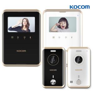 KCV-R431E 현관벨 세트 / 코콤 비디오폰 아날로그 4선식 인터폰