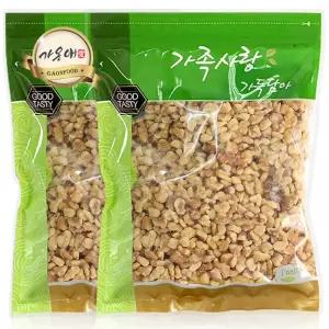 [가온애] 분태 호두 350g x2팩 / 캘리포니아호두 호부분태 분태호두 견과 견과가루 호두가루 건과일 건과