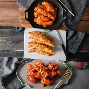 속초 중앙시장 맛집 명물 명태치킨 새우강정 닭강정 택1