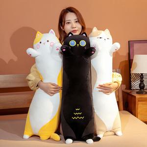 네이처타임즈 모찌 고양이 롱쿠션 인형 바디필로우 3색2size