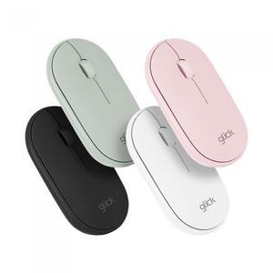 지클릭커 OFFICE PRO 움직이는 마카롱 무선 블루투스 마우스 (블랙)