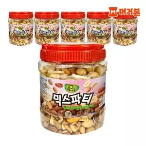 [머거본] 대용량 견과류 매일견과 오감찬미 믹스파티 800g 6통