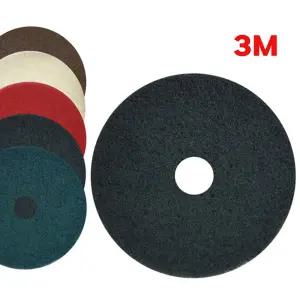 3M 마루광택기패드 흑색 7200 1박스(5개) 10-20ch 바닥 광택 세척 오염 플로어패드