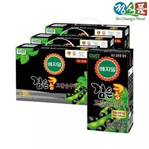 [베지밀]베지밀 검은콩 두유 고칼슘 190mlx72팩