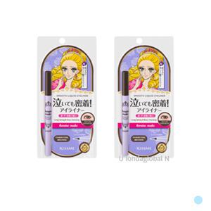 키스미 탄력브러시 아이라이너 붓펜 03 차콜브라운 X2