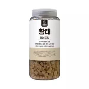 자연애 오븐 트릿 황태 380g 노즈워크 훈련용