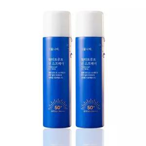 식물나라 산소수 워터프루프 선 스프레이 100ml x2개 자외선차단제