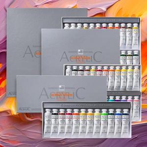 HGR 신한 전문가용 아크릴 물감set 20ml 12,24,36색