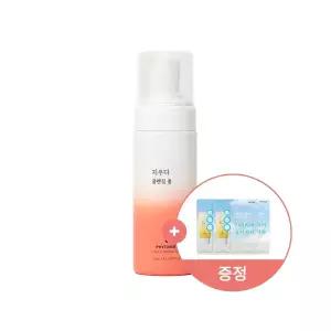 플러스 지우다 클렌징 폼 150ml 약(미)알칼리성 딥클렌징 버블클렌저 나노버블 여드름 미세먼지