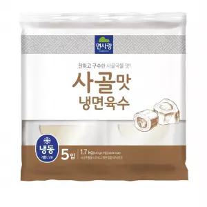 면사랑 사골맛 냉면육수 340g 5개입