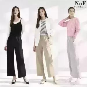 [T쇼페] [적용시 16,900]NNF 스판 밴딩 와이드 팬츠 3종세트 (N04-3)