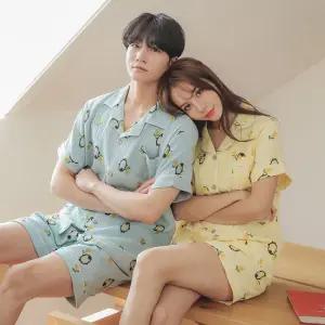 펭펭 요루면 반팔투피스 커플추천 반팔 여름파자마 잠옷세트