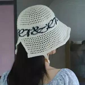 여름 니트 스트랩 버킷햇 자외선 차단 챙넓은 산지직송 염정아 모자
