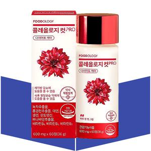 콜레올로지컷 프로 빨간통 다이어트 보조제 푸드올로지 60정X1개