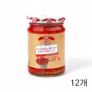 레드칠리피클 227g X 12개 태국고추 식당 고추피클 업소용피클 식자재 (WFGSKH8)