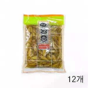 원효 산고추 500g X 12개 고추절임 대용량 장아찌 고추피클 (WFGSKGC)
