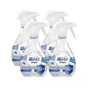 페브리즈 항균플러스 깨끗한향 370ml x 4개