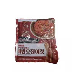 반찬단지 비빔오징어젓 1kg x10개