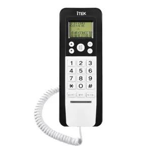아이텍 벽걸이 탁상용 발신자표시 유선 일반 발신자 벽걸이전화기 IK-150 화이트