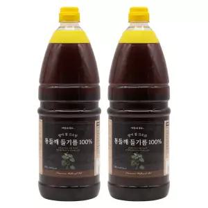 [이장네] 통들깨 100% 들기름 대용량 1.8L_2개