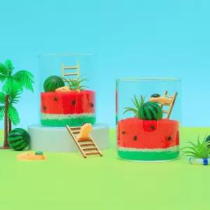 신나는 여름 수박 수영장 색모래 테라리움 이오난사 키우기 만들기 DIY 키트