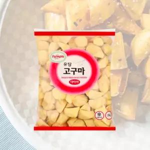 팜피아 냉동 유탕 고구마 2kg 랜덤컷 맛탕