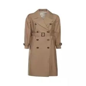 [해외배송] 25FW 막스마라 더 큐브 트렌치 코트 2529026034600 001 Camel