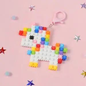 정인아트 디폼블럭(8mm) 가방고리 (유니콘) 만들기 1인set