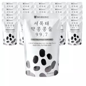 서울대 밥스누 직장인 학생 출근길 간식 서목태 약콩 콩물 190ml 20개