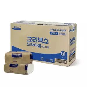 유한킴벌리 크리넥스 핸드타올 멀티폴드 4000매 47247/핸드타월/페이퍼타올/핸드티슈/드라이셀/핸드페이퍼