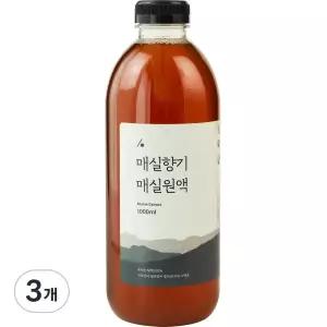 시골원 매실향기 매실원액 매실청 3개 1L 식사 회식 혼밥 중식 일식 외식