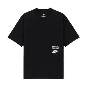 나이키 NSW 맥스90 남성 반팔티 루즈핏 반팔 티셔츠 블랙 HJ0775-010