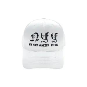 MLB 공용 새틴 진주장식 커브캡 32CPUH811-50W