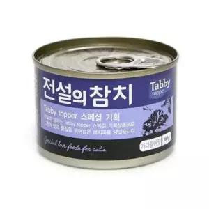 [반려] 테비 전설의 참치 가다랑어맛 160g X24개 고양이 캔 간식