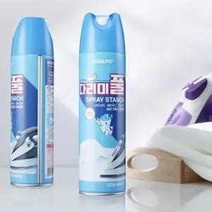 린넨스프레이 면 마 세탁소 섬유 의류용 다리미 옷 정전기 방지 스프레이 480ml