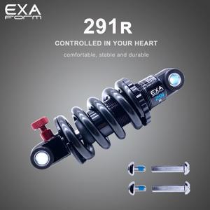 KS EXA Form 291 R 자전거 충격 흡수기 125 150 165 mm MTB 전기 스쿠터 오토바이 부품에 대한 조정 가능한