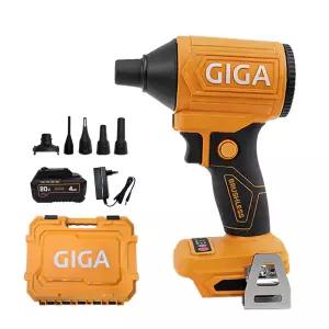 기가 20V 충전 더스트건 휴대용 미니 송풍기 캠핑 세차 G-400A 4.0Ah 배터리1개